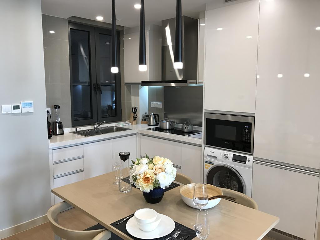 One Sunland Serviced Suites Managed By Lanson Place Шанхай Стая снимка