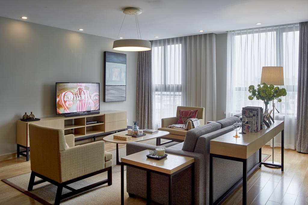 One Sunland Serviced Suites Managed By Lanson Place Шанхай Екстериор снимка