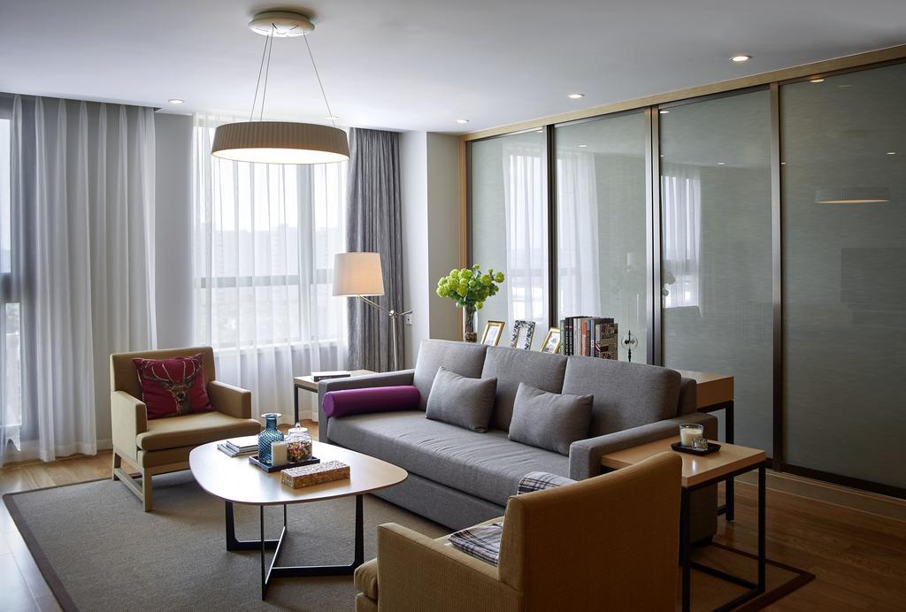 One Sunland Serviced Suites Managed By Lanson Place Шанхай Екстериор снимка