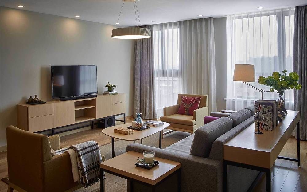One Sunland Serviced Suites Managed By Lanson Place Шанхай Екстериор снимка